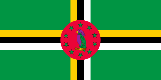 Dominica Flagge