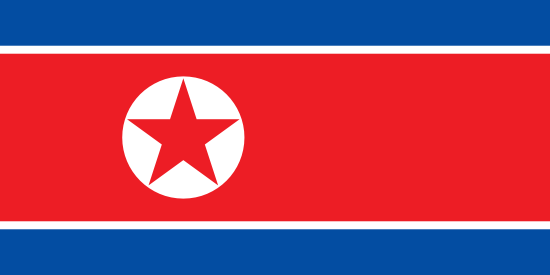 North Korea Flagge