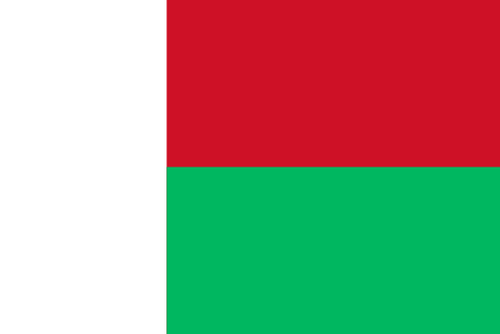 Madagascar Flagge