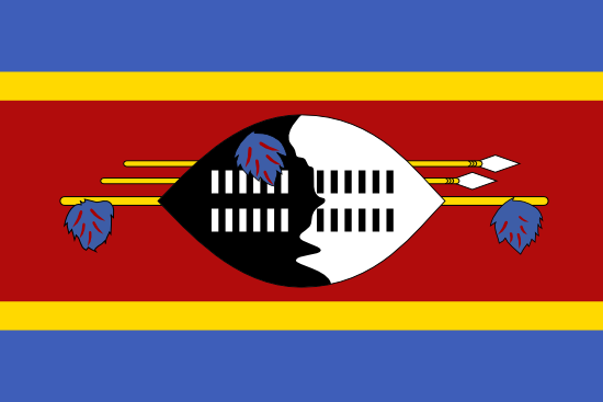 Swaziland Flagge